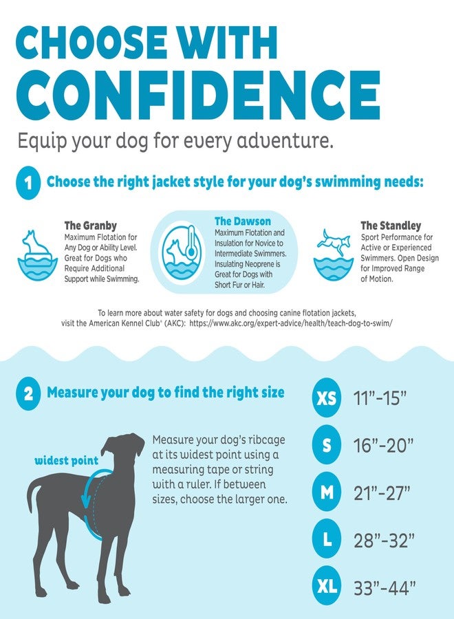 Outward Hound Dawson Swim Dog Life Jacket, High-Performance Neoprene Dog Life Vest for Swimming, Boating, and Water Safety, Medium, Red - Image 2